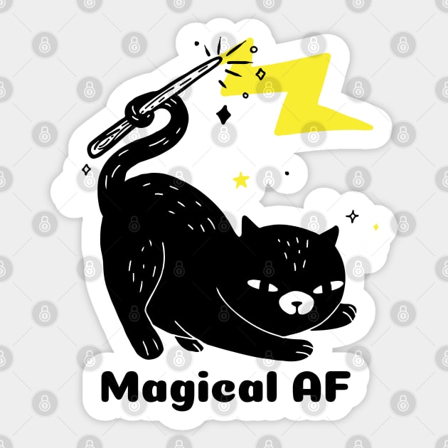 Magical AF Sticker by ArtbyLaVonne